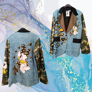 Americana Daisy camuflaje tejido flexible