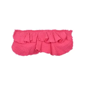 Bandeau con volantes Bambula Fucsia