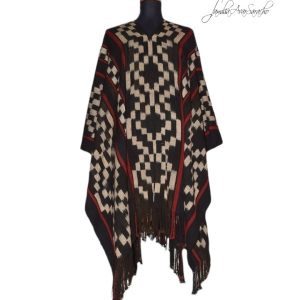 PONCHO ATADO A026 –  UN PAÑO – TRAMA Y URDIMBRE FINA – SOLO POR PEDIDO