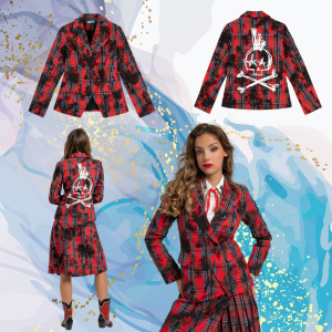 Blazer entallada Rock And Roll Lolina