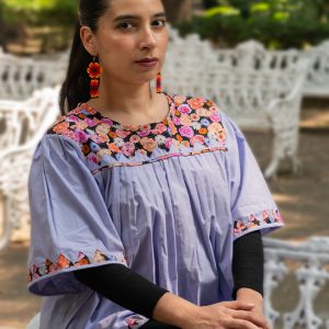 Blusa Rarámuri Lila