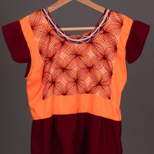 Huipil Naranja Oaxaca