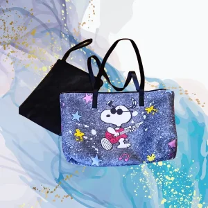Bolso antelina Snoopy Rock con clutch