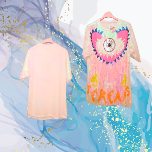 Camiseta ojo brilli blanca