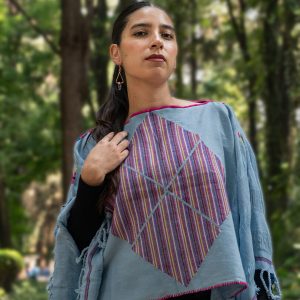Quexquémetl Azul Chiapas
