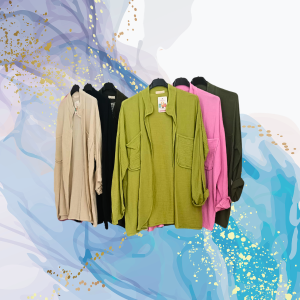 Chaqueta curvy bambula