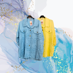 Chaqueta vaquera curvy colores
