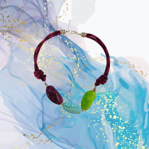 Collar cordel Purple ByJoana