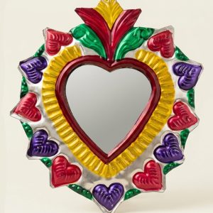 Corazón Hojalata Espejo