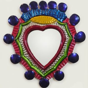 Corazón Hojalata Espejo