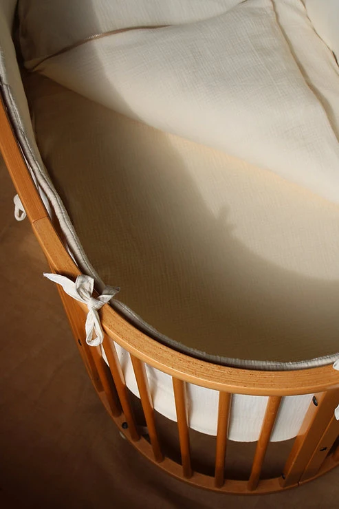 Saco Bajera de Cuna Stokke Gasa Cruda - Imagen 8