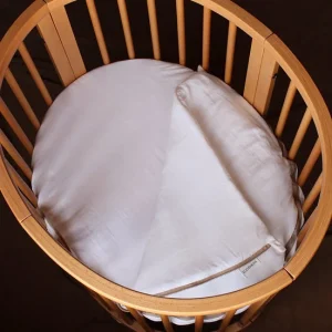 Saco Bajera de MINI CUNA Stokke Gasa Blanca