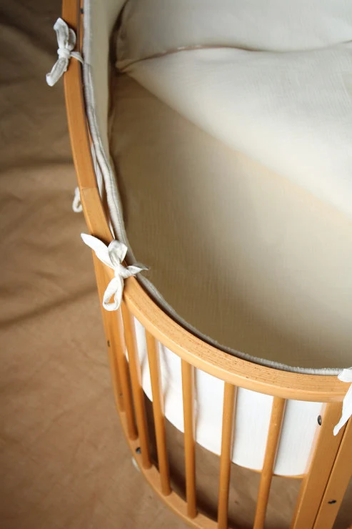 Saco Bajera de Cuna Stokke Gasa Cruda - Imagen 6