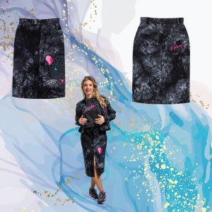 Falda midi jeans Pantera Nocturna Lolina
