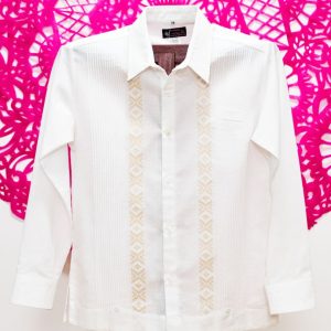 Camisa de Lino Punto de Cruz
