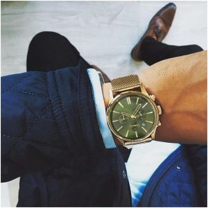 Reloj acero Skyline