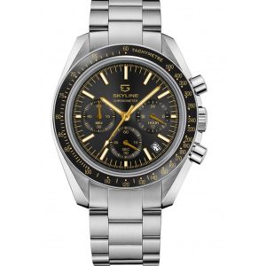 Reloj crono acero Skyline