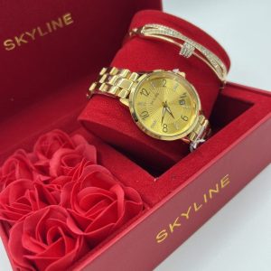 Conjunto Reloj+Brazalete