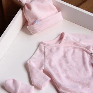 Pack Primera Puesta Canalé Rosa Palo