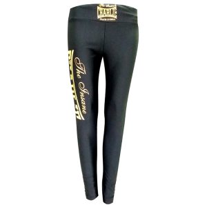 Pantalón de lycra Negro/Oro