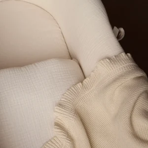 Vestidura Cochecito Gasa Cruda + Gasa Cruda reversible