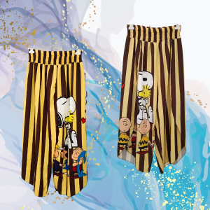 Pantalón aladín Snoopy rayas