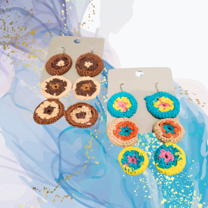 Pendientes crochet