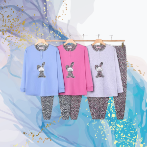 Pijama afelpado Bunny