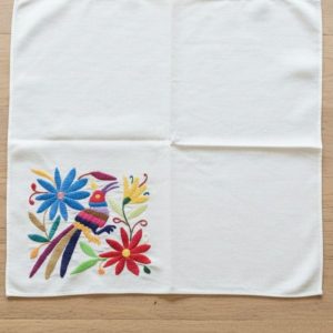 Servilleta de Manta Blanca