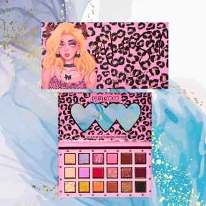 Paleta sombras de ojos Kevin&Coco Wild Style 18 colores