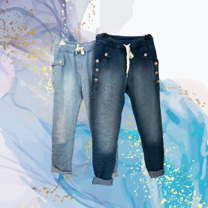 Vaqueros jogger elásticos