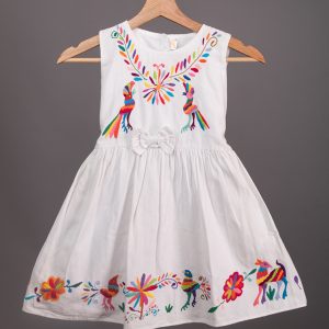 Vestido Bordado Tenango de Doria