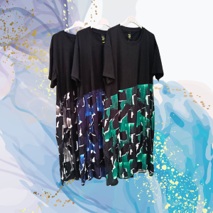 Vestido oversize FlyOut faldón fantasía